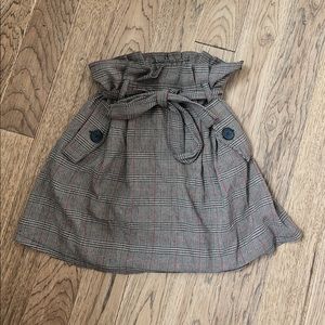 Plaid skirt